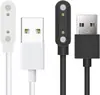 Cable de carga para reloj telefónico infantil universal de 2 pines 4 puntos cargador magnético cable de datos inteligente contacto móvil