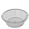 Cubo transparente portátil, cubo de lavandería, almacenamiento de agua para dormitorio, cubo doméstico para bañarse, cubo de plástico, cubo de almacenamiento de agua espeso con tapa, grande