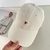 Gorra de Béisbol Bordada con Letras de Nicho Nueva para Primavera y Verano para Hombres, Gorra Simple de Estilo Japonés con Ala Ancha que Hace que el Rostro Parezca Más Pequeño, Adecuada para Mujeres con Circunferencia de Cabeza Grande