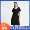 Vestidos Corporativos de Trabajo para Mujer, Uniformes de Recepción de Banco y Hotel, Medición Personalizada en el Lugar, Disponibles para Licitación y Venta al por Mayor