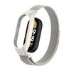 Adecuado para Correa Xiaomi Mi Band 8, Pulsera de Bucle Magnético Milanesa, Caja de Metal, Correa Xiaomi Mi Band 7