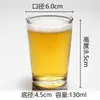 Vaso de Vidrio Templado Vaso de Cerveza Ktv Vaso Octagonal Vaso Espesado para Licores Vaso Cuadrado Estilo Chino Suministro Exclusivo Transfronterizo