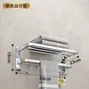 Estante para Toallas de Acero Inoxidable 304 Baño Baño Estante para Toallas Montado en Pared Estante de Almacenamiento sin Perforación Venta al por Mayor