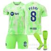2425 Barcelona Traje de Futebol para Dois Jogadores 9 Levan 19 Yamal 20 olmo 8 Pedde 6 Garvey Traje de Camisa