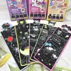 Nuevas tarjetas de arte para rascar de mascotas de dibujos animados lindas, libro negro de garabatos de arte para rascar de mascotas de dibujos animados para niños, pequeños premios, papel de regalo para jugar