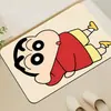 Alfombra de Tierra de Diatomeas Dibujo Animado Shin-Chan Alfombra de Baño Alfombrilla Absorbente para Pies para Entrada de Baño Felpudo Venta al por Mayor