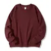 Sudadera Texturizada Versátil Cuello Redondo Snowflake Gray 400g para Hombre, Sin Capucha, Manga Larga de Pareja, Corte Holgado, Algodón Chino, Casual