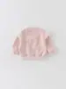 Moletom Versátil para Bebês e Crianças Pequenas Nova Coleção Primavera 2026 Estilo Desenho Animado Gola Redonda Pulôver para Meninas Roupa de Primavera Feito Sob Medida
