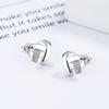 Hermosos pendientes de diamantes con diseño de nicho para mujer, exquisitos pendientes de plata de ley 925, lujo ligero de alta calidad, joyería nueva 2022