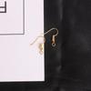 200 Pares Gancho para Oreja Plata Oro Vintage Gota para Oreja Gancho para Oreja Hecho a Mano DIY Aretes Material Metálico Accesorios para Bolsa Venta Caliente Transfronteriza