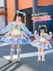 Vestido de Princesa Lolita para Niña Pequeña 2026 Primavera Otoño Nuevo Vestido Bluey Infantil Ropa de Otoño Falda de Cumpleaños para Niñas