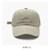 Design de Primavera e Verão Bordado Versátil Unissex Macio Top Viseira Chapéu Respirável Ampliado Alargado Faz o Rosto Parecer Menor Boné de Baseball