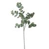 Flor artificial hoja de eucalipto flor artificial de grado alto y medio pulpa de lana hoja de dinero Lysiana artificial planta de simulación para boda hogar