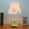 Lámpara de Mesita de Noche para Dormitorio Lámpara Estilo Europeo Lámpara Estilo Americano Lujo Cálido Simple Moderno de Moda Luz de Cristal Lujo Lámpara de Escritorio de Lujo