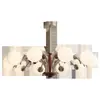 Uau, lustre de sala de estar feito sob medida em estilo vintage com um toque retrô, de alta qualidade, francês Bauhaus, lâmpada mágica de feijão moderna para o hall principal