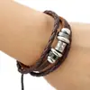 Estilo coreano moda artesanal frisado couro de vaca pulseira masculina e feminina pulseira fábrica baixo preço vendas diretas grande quantidade Congyou