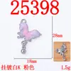 Nuevo Colgante de Mariposa Colorida Fantasía Estilo Chinoiserie de Aleación para Collar Pendientes Joyería Accesorios de Mariposa Hechos a Mano