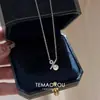 Colar Pingente Pérola Feminino Novo Corrente de Suéter Luxo Leve Nicho Exquisito Corrente de Clavícula