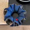 Goma de pelo retro estilo perezoso para mujer, scrunchie esponjoso estilo falda, banda elástica para el pelo nuevo modelo 2026, accesorio para el pelo estilo coreano