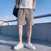 Pantalones Cortos Casuales de Verano de Moda para Hombre, Nuevo Estilo High Street, Pantalones Cortos Deportivos de Cinco Puntos Elegantes y Frescos, Corte Holgado