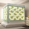 Cortina Opaca Nueva Estampada 2025 Mosquitero Tipo Cama de Tres Puertas Exclusivo para el Sudeste Asiático para Repeler y Prevenir Mosquitos