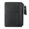 Spot atacado coreano PU padrão lichia criativo feminino zíper porta-moedas banco cartão bolsa multi-cartão porta-cartões transfronteiriço