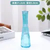 Vaso Pequeno Estilo Nórdico Estilo Ins para Arranjo de Flores na Sala de Estar, Recipiente de Vidro Transparente para Flores Frescas, Mini Recipiente Simples para Flores