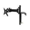 Soporte de Pared Universal para Monitor LCD de Computadora Rotación Universal Retráctil Colgador de Pantalla de Monitor Mesa para Pantalla