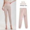 Leggings Térmicos de Lana Extra Gruesos de Invierno a Prueba de Frío del Noreste de Cintura Alta Alta Elasticidad Ajustados Forrados de Polar Engrosados Pantalones Interiores de Algodón para Mujer