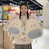 Mochila Versátil Suave y Linda para Niñas Estilo Japonés Ins Conejo de Dibujos Animados Lindo Mochila de Viaje Mochila Escolar