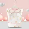Bata Infantil, Babero para Comer Bebé, Babero de Comida para Bebé, Delantal Impermeable Delgado Anti-Suciedad sin Mangas de Verano