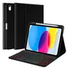Estojo Protetor com Teclado Bluetooth e Mouse Coloridos RGB Adequado para Samsung TabS10Lite A11+A9+plus