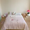 2026 Nuevo Estilo Coreano Agradable para la Piel Suave Manta de Lana de Cordero Sanrio Manta Multifuncional para la Pausa del Almuerzo Agradable para la Piel Suave