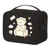 Bolsa de Cosméticos de Gran Capacidad Serie T400 Clasificación Multicapa de Alta Gama Portátil para Viaje Bolsa de Almacenamiento para Artículos de Tocador