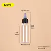 Botella de Gel Transparente al por Mayor 60ml100ml Botella con Punta de Plástico Botella Dosificadora de Pigmento PET Botella Exprimible de Tinta