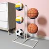 [Fabricante] Soporte de Baloncesto de Hierro Cinco Niveles 5 Niveles 4 Niveles 4 Niveles 3 Niveles 3 Niveles Estante de Almacenamiento para Baloncesto Estante de Almacenamiento