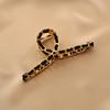 Horquilla de Cadena Cruzada para Mujer Estilo Coreano Elegante Retro Simple Combinable Clip de Agarre 2021 Nuevo Clip de Tiburón