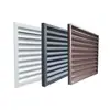 Rejilla de Ventilación a Prueba de Lluvia para Pared Exterior Aleación de Aluminio Cubierta para Unidad Exterior de Aire Acondicionado Ventilación Rejilla de Ventilación Exterior