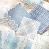 Material de Papel para Manualidades, Serie de Pequeños Libros de Muestras, Textura de Patchwork Base de Papel para Decoración de Diario DIY, 30 Hojas en 6 Diseños