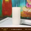 Candelabro de Estilo Francés Vintage para Mesa de Comedor, Portavelas Romántico Retro, Base para Atrezo de Fotografía Estilo Europeo, Blanco Roto