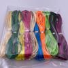 Hilo Coreano No. 5 Hilos de Seda Cuerda DIY Bolsa con Cordón de Terciopelo Cuerda de Nudo Chino Hilo de Jade Cuerda Trenzada Cuerda para Colgar Tejido a Mano