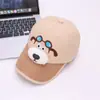 Nova touca de piloto para cachorrinho de primavera e verão, boné de beisebol infantil coreano, chapéu de bebê para proteção solar ao ar livre