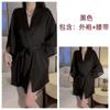 Diyi Miao Si Lingerie Sexy Estilo Francês Puro Desejo Renda Romântica Patchwork Alça com Babado Recorte Vestido de Noite A193