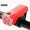 Luz de Bicicleta Luz Dianteira Ciclismo Noturno Recarregável Lanterna de Luz Forte Luz de Bicicleta Equipamento para Ciclismo Noturno Luz para Bicicleta de Montanha Luz de Bicicleta