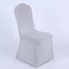 Funda para silla de hotel para banquete de boda al por mayor, funda elástica para asiento, funda gruesa blanca con todo incluido, transfronteriza