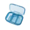 Mini Pastillero Portátil Pequeño de Mano Pastillero de 3 Compartimentos para Mañana, Mediodía y Noche Listo para la Venta