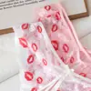 Tanga transparente seductor con abertura en la entrepierna T-pants, bragas sexys y encantadoras para la amante del tocador para mujeres, no es necesario quitarlas