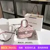 Entrega en una sola pieza bolso cubo rombos estilo Chanel de alta calidad 2024 gran capacidad para el día a día disponible bolso cesta de verduras venta al por mayor