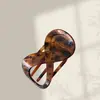 Venta Caliente de Tiktok Pinza para el Cabello Retro Figura de 8 2025 Nuevo Pinza para el Cabello con Estampado de Leopardo para Moño en la Parte Posterior de la Cabeza Accesorio para el Cabello