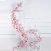Venta al por mayor de fábrica, nueva flor de cerezo, simulación de vid, flor falsa, decoración de boda, accesorios de decoración para el hogar